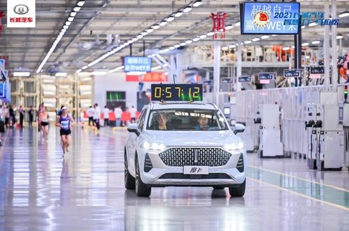 长城汽车 工厂马拉松 开赛,魏建军领跑 摩卡当保障车