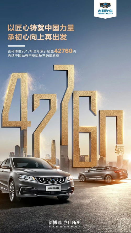 击败别克 丰田,吉利拿下2017年汽车品牌销量榜第三
